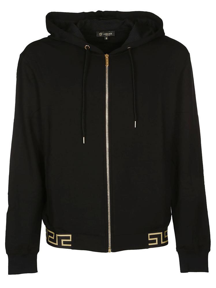 versace zip hoodie