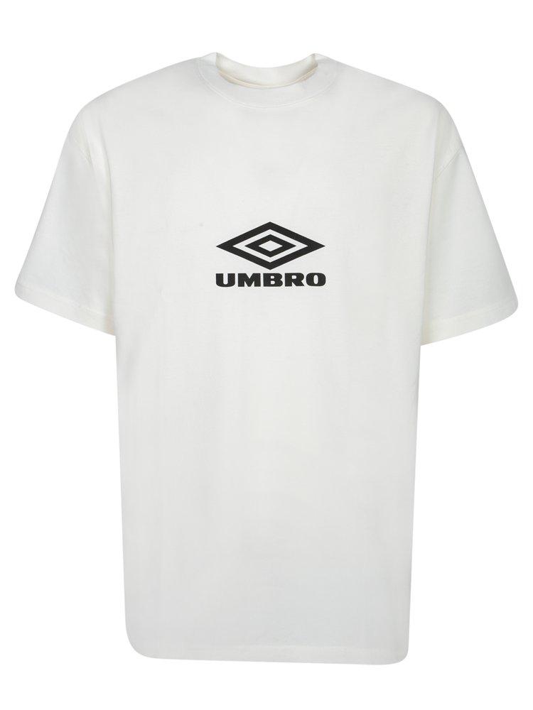 Tシャツ・カットソー UMBRO Essential Big Logo Short Sleeve T-Shirt White UQ123CRS Umbro Short sleeve t-shirts for Men | Online Sale up to 43