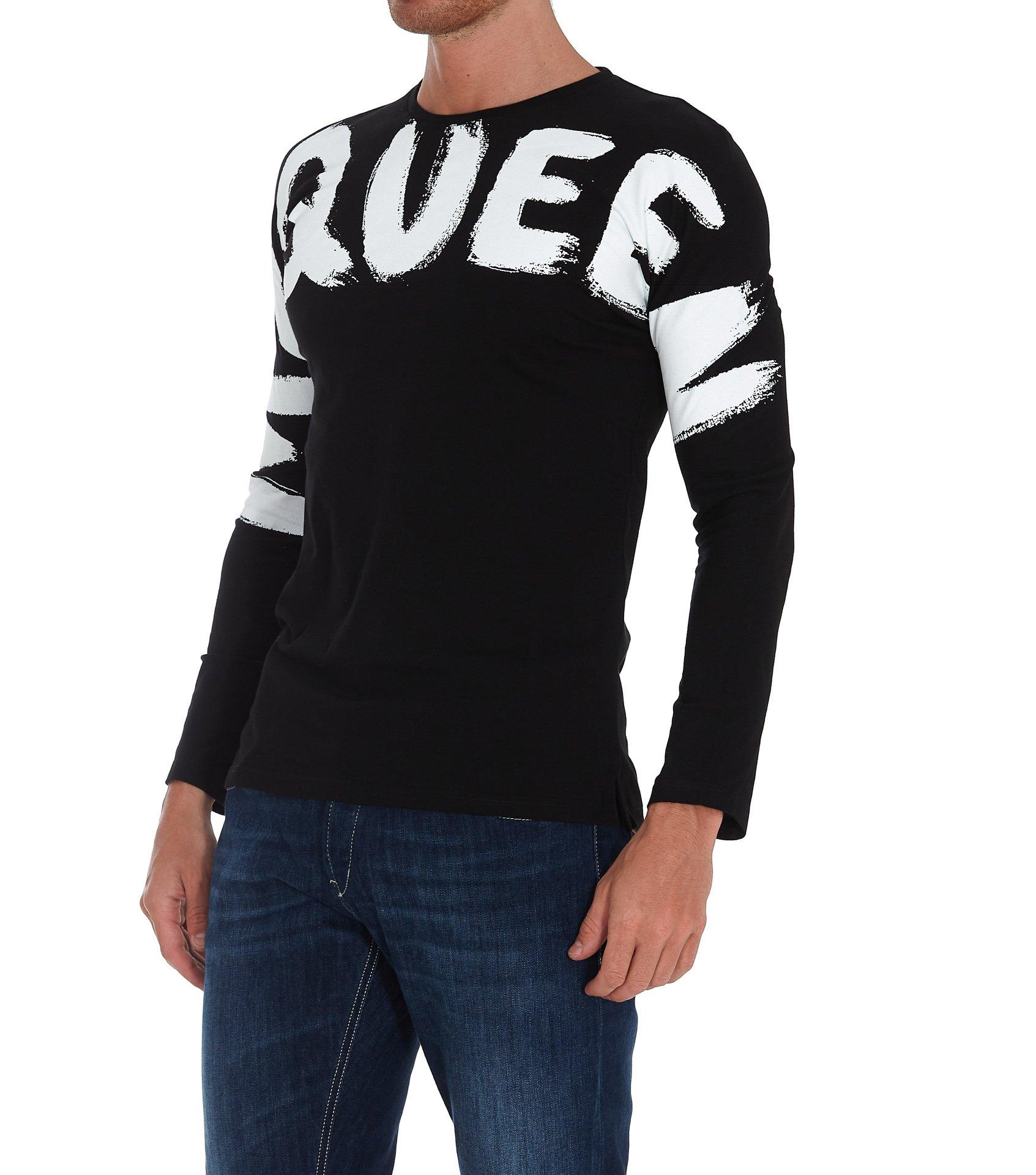 Tシャツ・カットソー ALEXANDER McQUEEN DEVOR JERSEY LONG-SLEEVED TOP MCQUEEN Leopard-print dévoré-velvet top | NET-A-PORTER