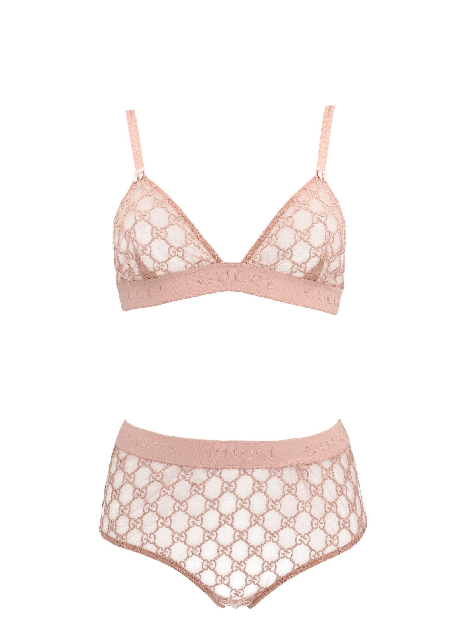 Gucci Gg Tulle Lingerie Set in Pink - Save 30% - Lyst