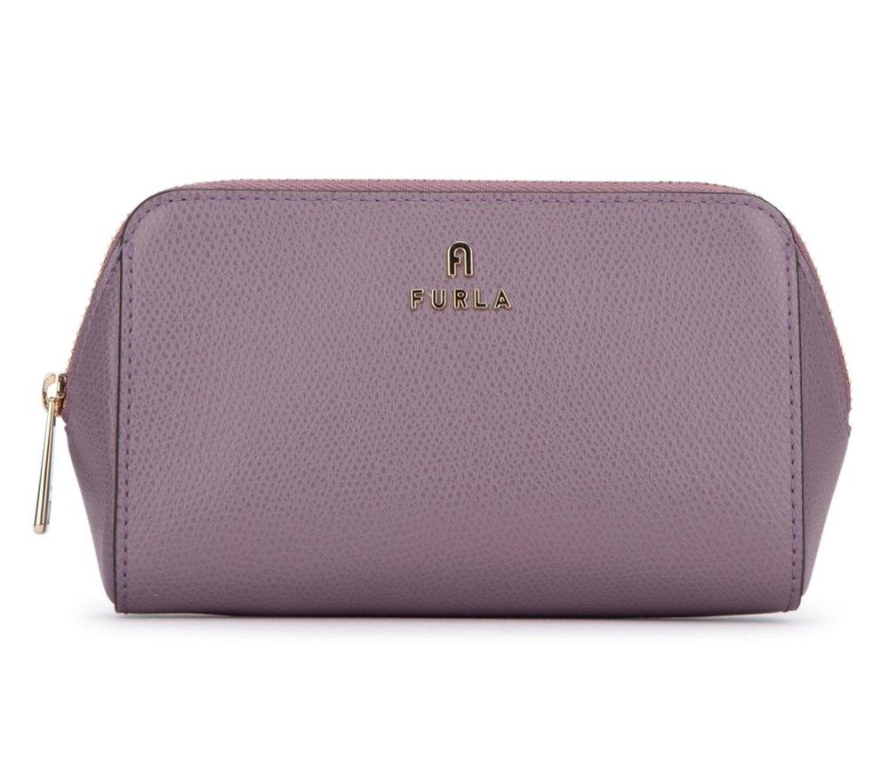 Furla Camelia Zip-up Beauty Case in Purple | Lyst