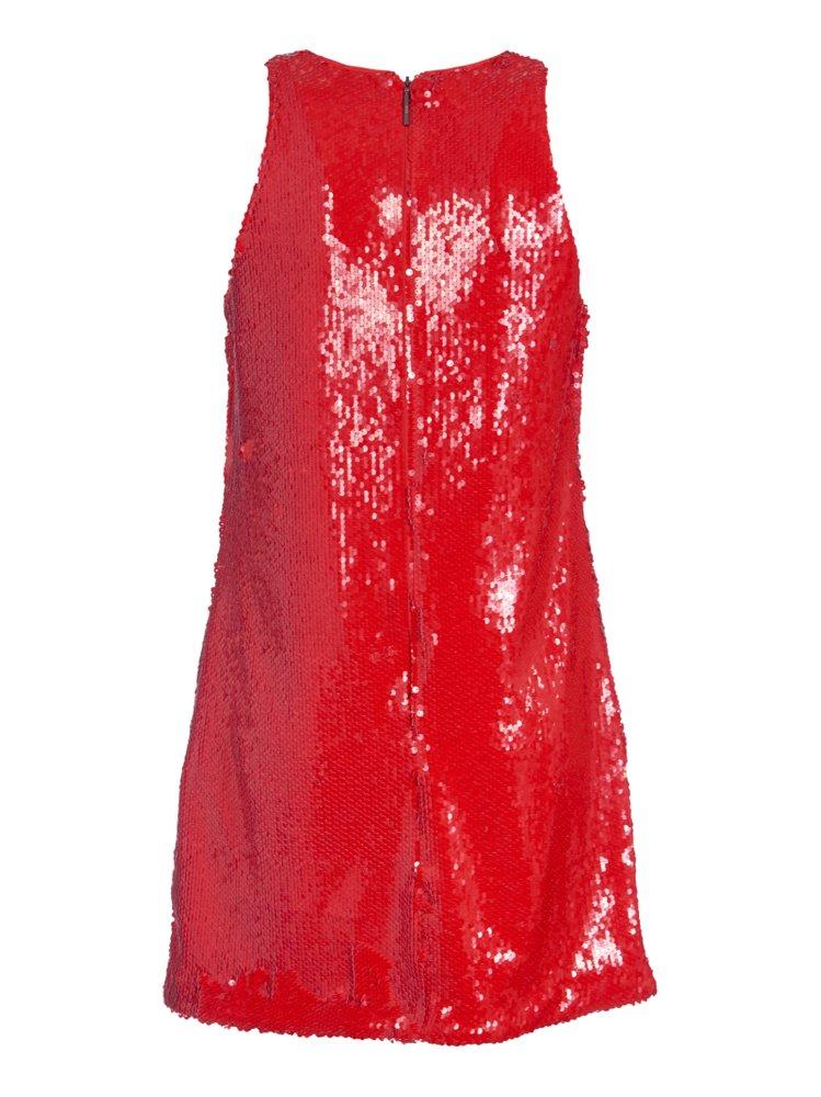 ワンピース Msgm Sequined Dress MSGM Sequined Pleated Mini Dress in Yellow | FWRD
