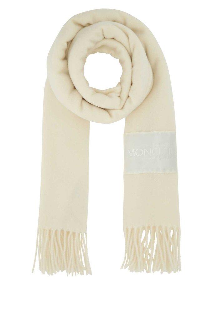 Moncler Sciarpa in Natural | Lyst