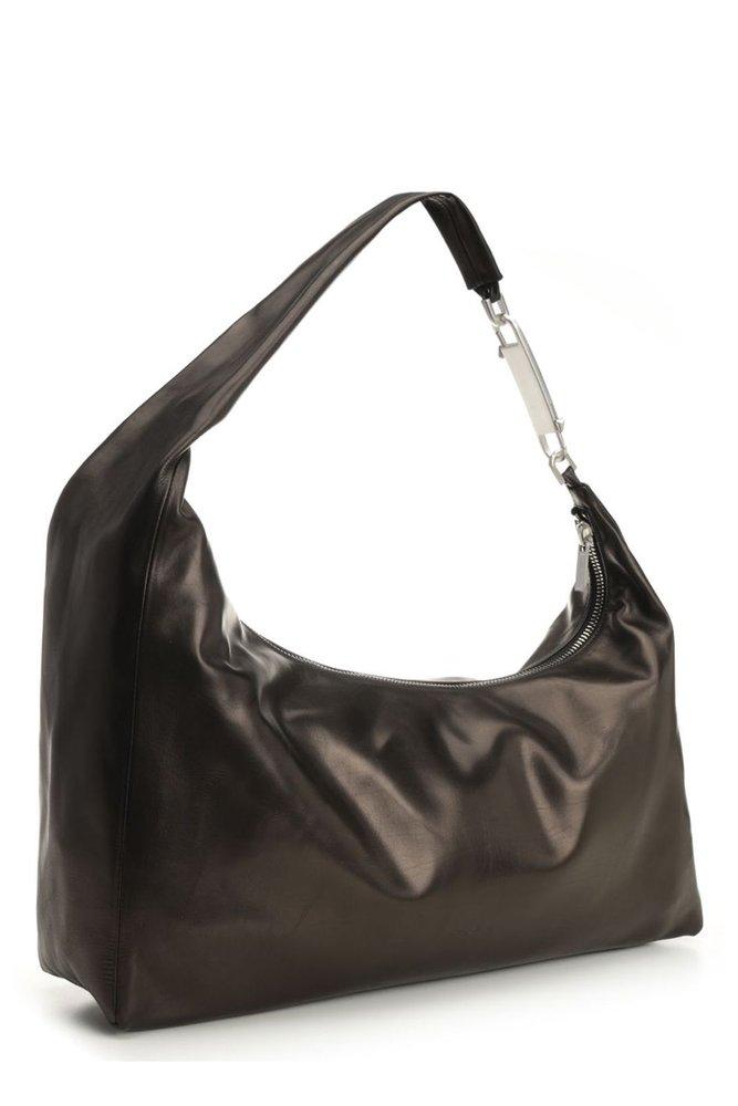 rick owens bucket leather bag 黒 Rick Owens Leather Bucket Bag women - Glamood Outlet