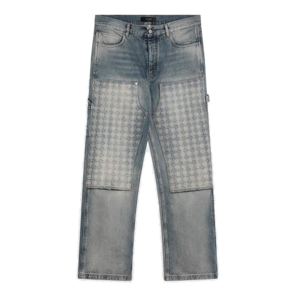 Amiri Debossed Ma Quad Carpenter Jeans in Gray for Men | Lyst Amiri Debossed Ma Quad Carpenter Jeans in Gray for Men | Lyst