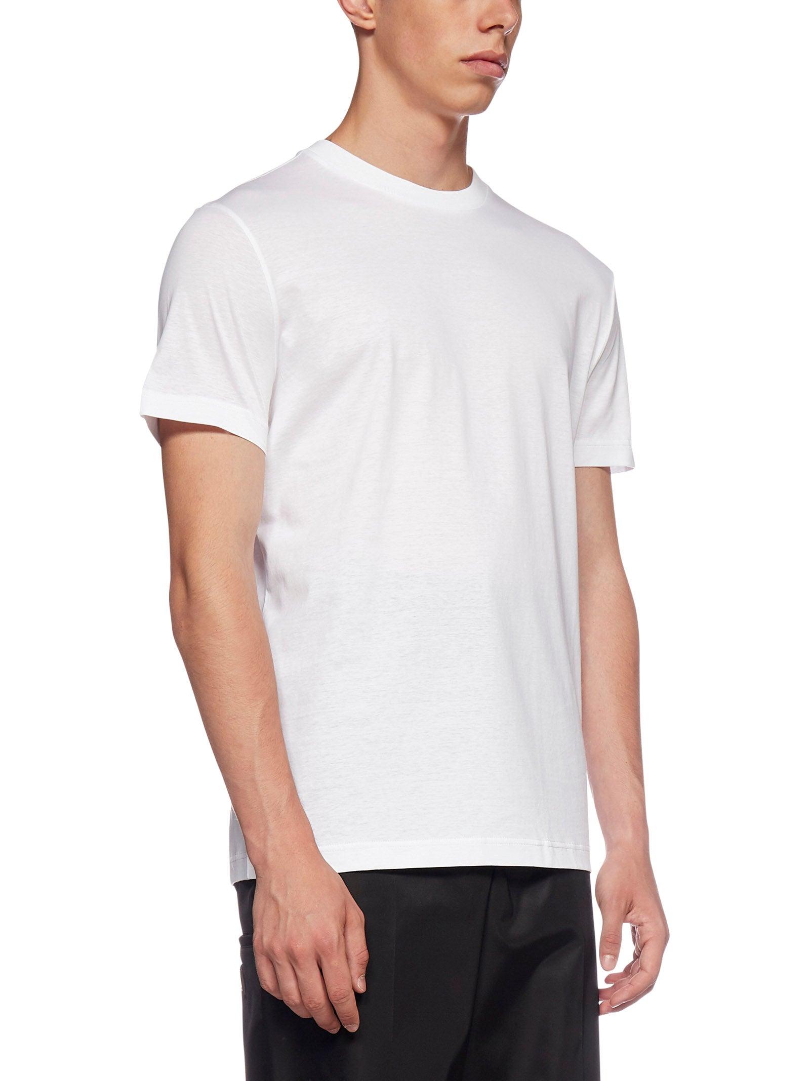 prada plain white t shirt
