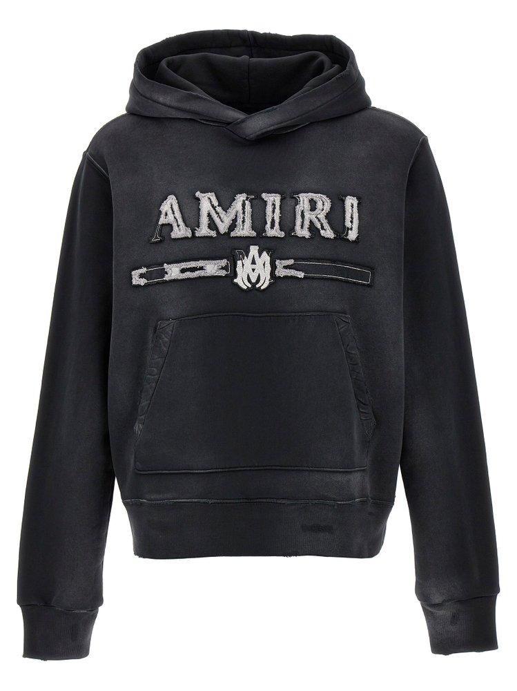 パーカー・フーディ Amiri Black Cotton Blend Sweatshirt AMIRI - Cotton hoodie black - The Corner