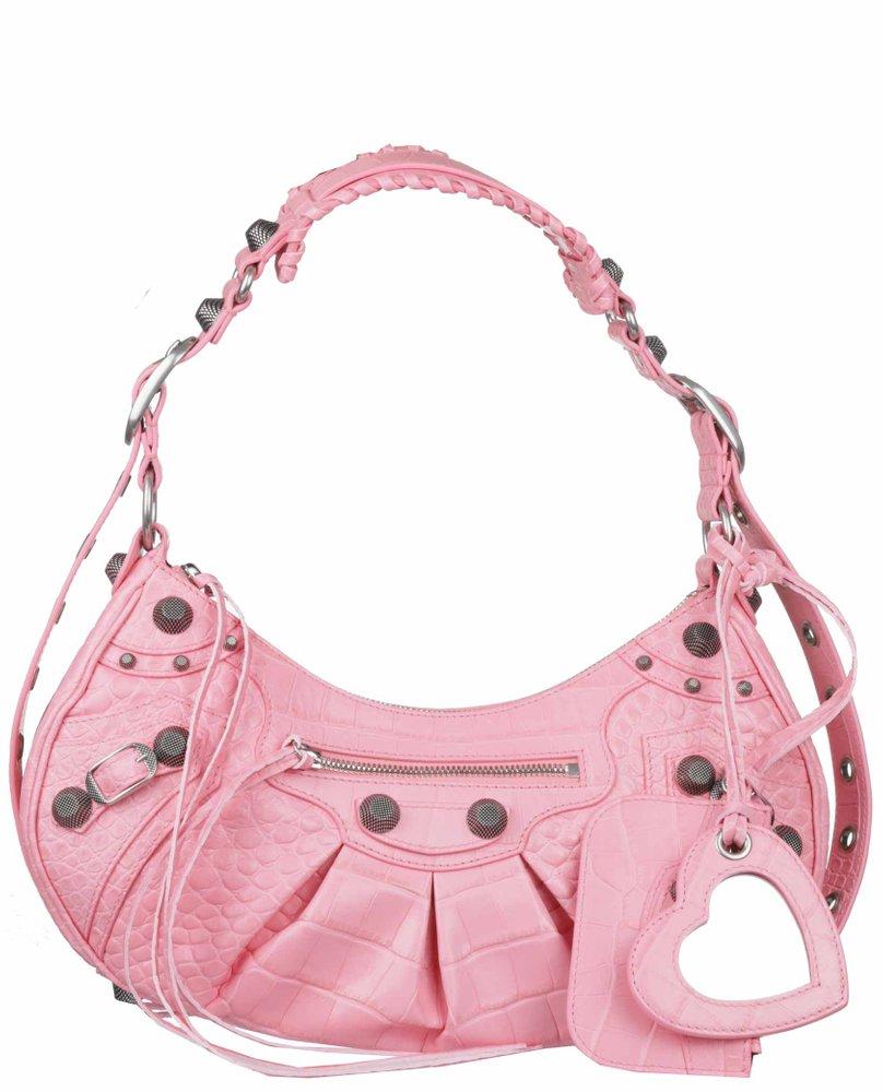 Balenciaga Le Cagole Small Shoulder Bag in Pink | Lyst Canada