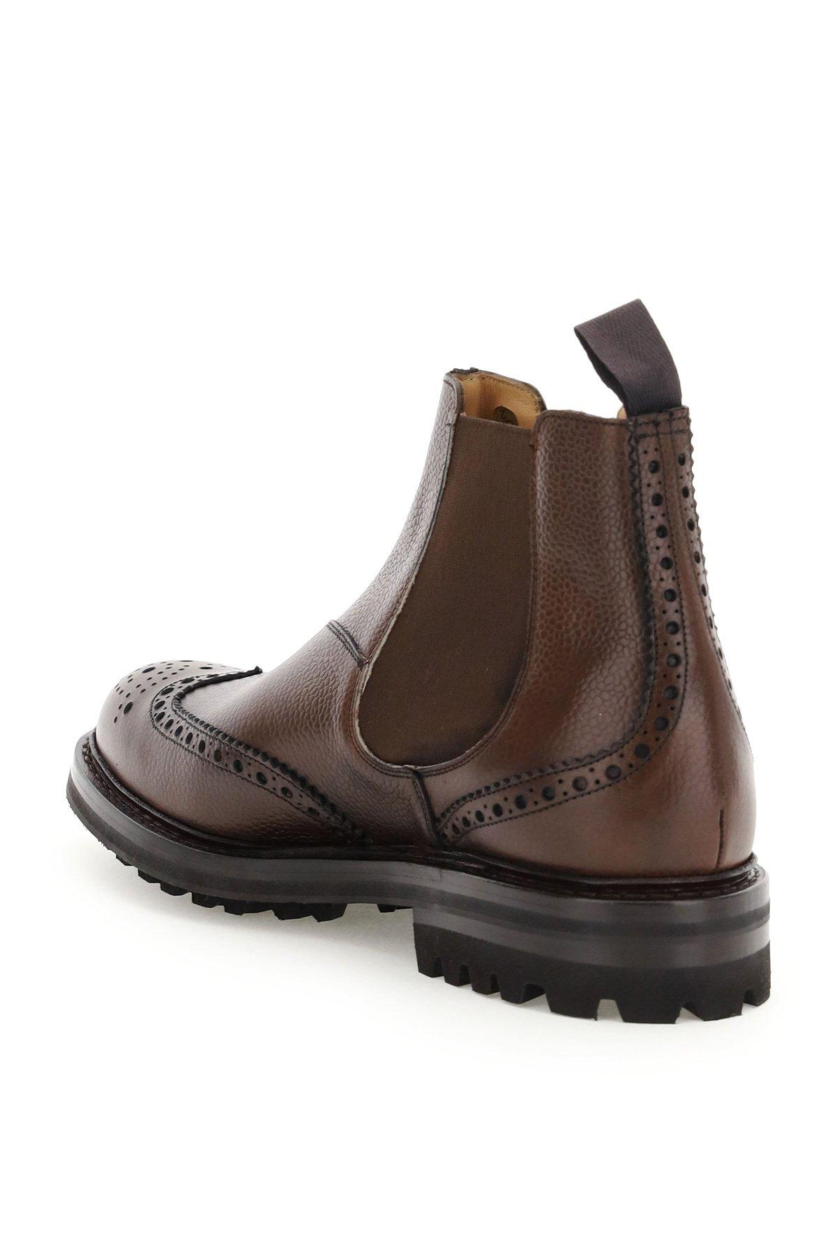 Church's Leather Mcentyre Lw Chelsea Boot in Brown for Men - Save 46% - Lyst