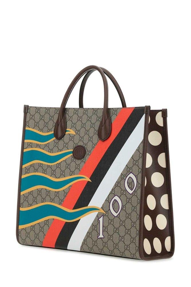 Gucci Disney x GUCCI Medium Mini GG Supreme Tote Bag