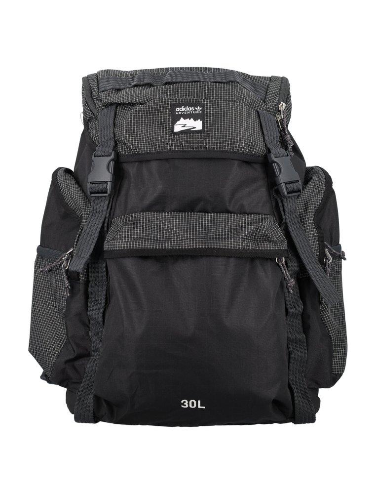 adidas Originals Synthetic Adventure Toploader Backpack in Black for Men |  Lyst