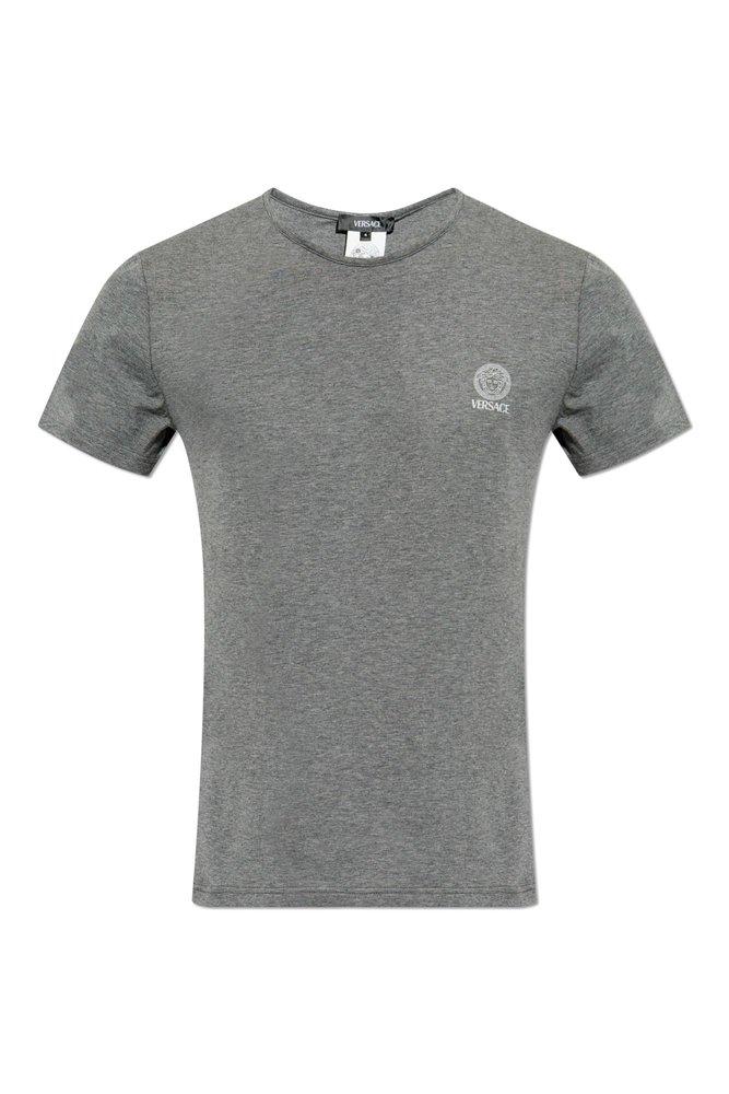 Versace t shirt grey new arrivals