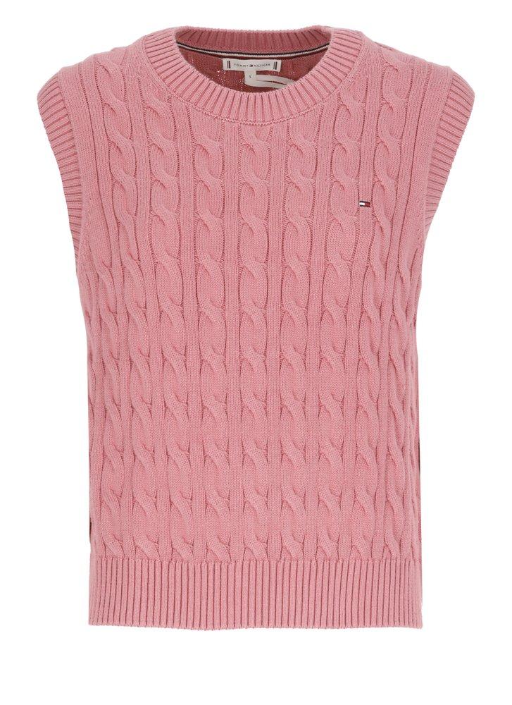 Tommy Hilfiger Cotton Sweaters in Pink - Save 20% | Lyst