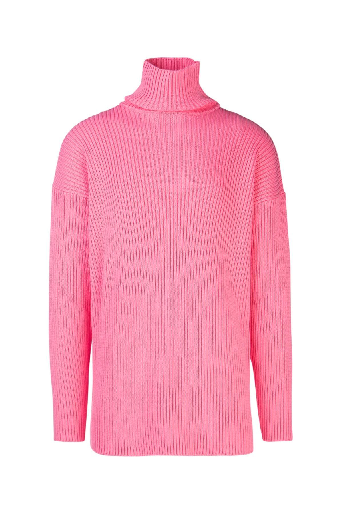 balenciaga logo turtleneck sweater