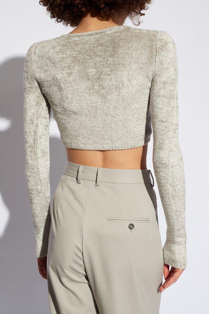 Chenille cropped jumper sales