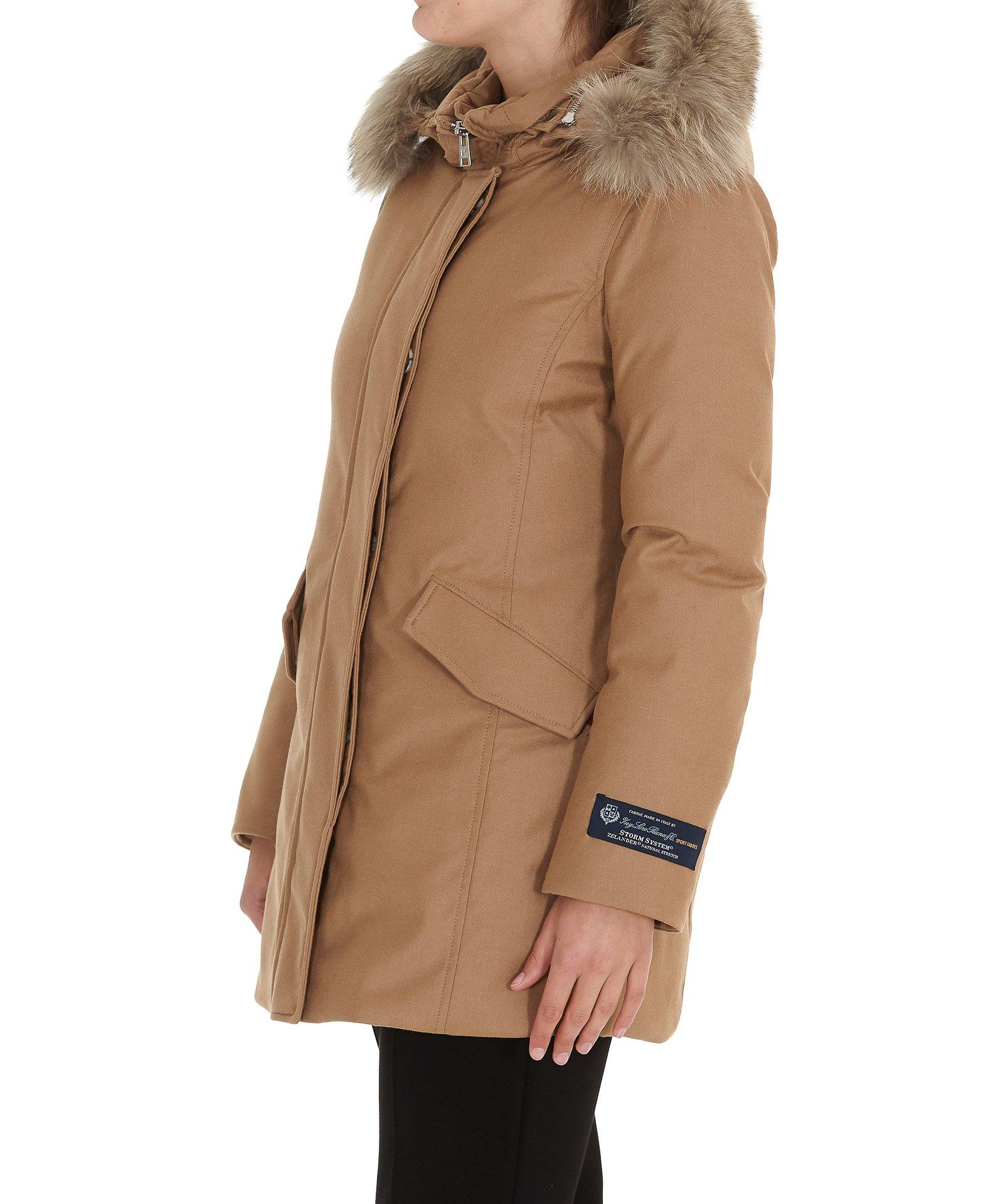 woolrich arctic parka beige