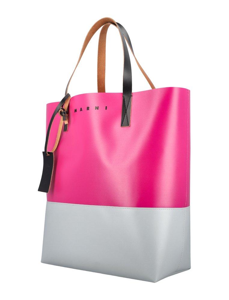 Marni Tribeca Shopping Bag in Pink for Men | Lyst