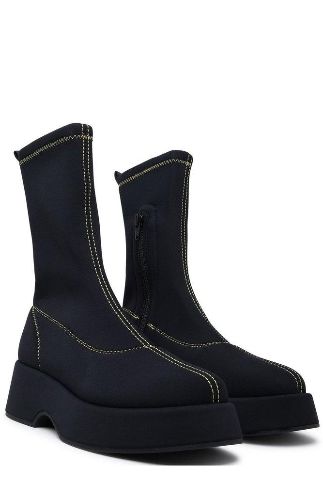 ☆特別価格☆ GANNI Retro Sock Boots 在庫1点のみ GANNI Retro Stretch Sock Boots in Black | endource