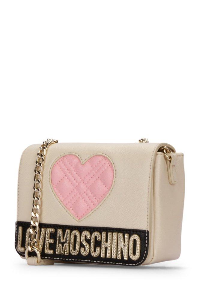 MC-1024 Milan Chiva® Heart Shaped Mini Clutch/Crossbody Bag - Pink