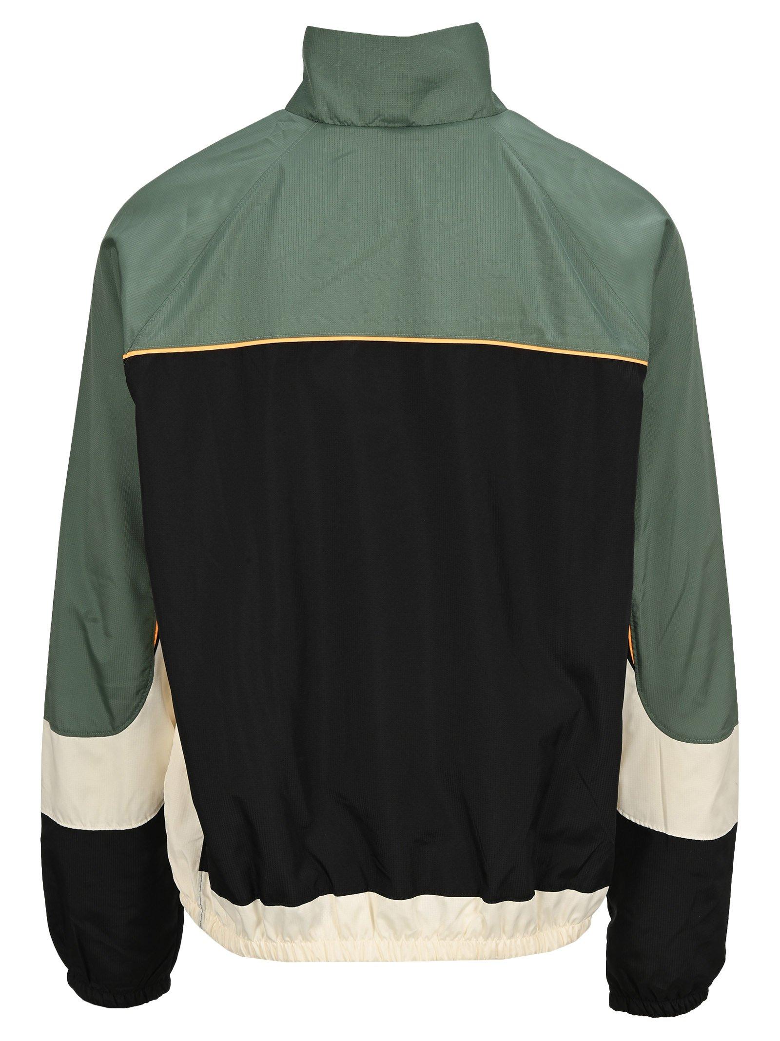 Nike Throwback Basketball Jacket in Green for Men | Lyst