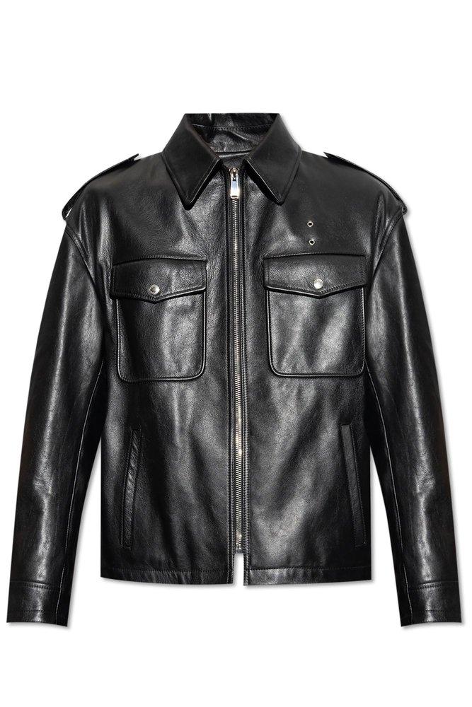 McQueen Leather jackets for Men | Online Sale up to 60% off McQueen Leather jackets for Men | Online Sale up to 60% off