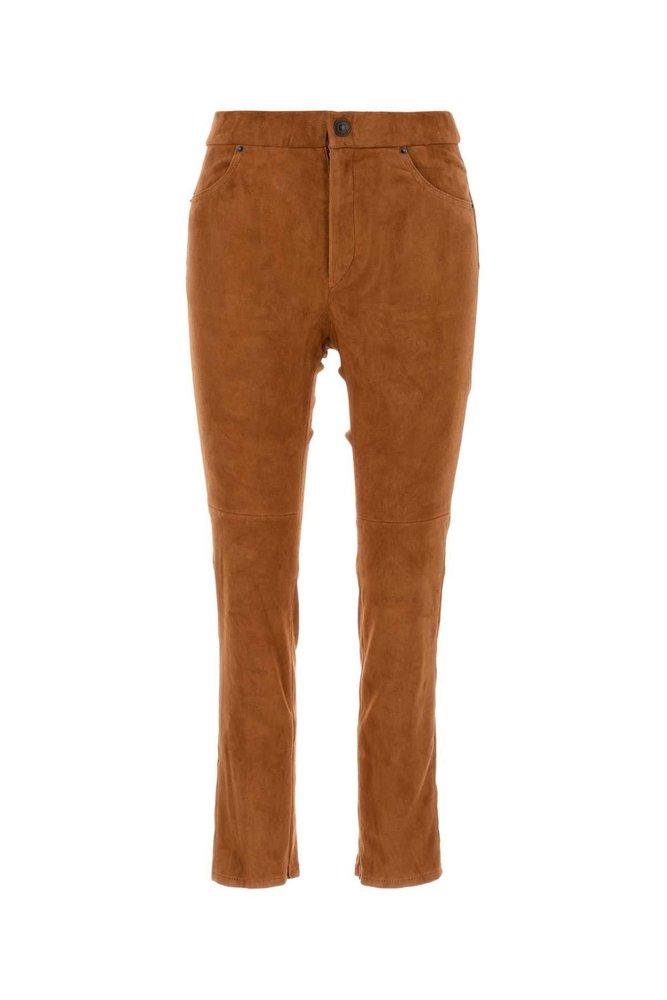 【関税&送料込】Isabel Marant Copper Suede Dorothea Pant Isabel Marant Copper Suede Dorothea Pant in Brown | Lyst