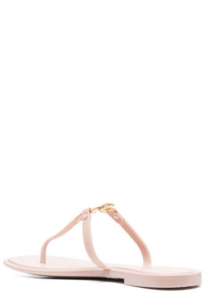 Tory Burch Rubber T-Strap Sandals - Pink Sandals, Shoes