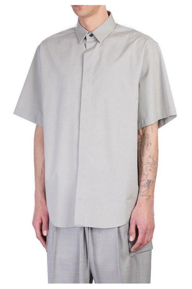 Tシャツ・カットソー FEAR OF GOD 'Oxford' shirt (FGE250518OXF MELANGEDOVEGREY) Fear Of God Shirts for Men | Online Sale up to 70% off