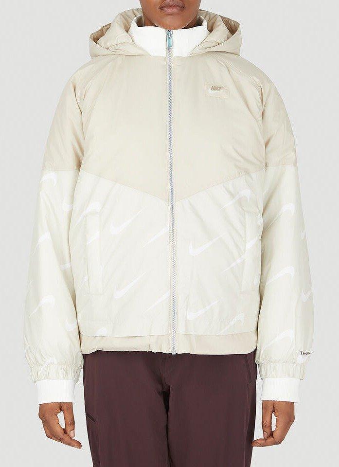 Nike Therma-fit Icon Clash Hooded Jacket in Natural | Lyst
