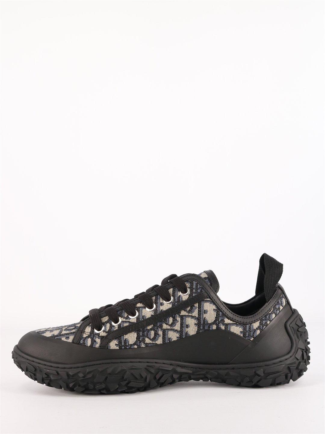 Dior B28 Oblique Sneakers in Black for Men | Lyst
