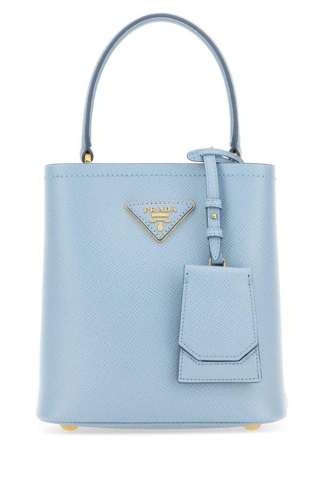 Prada small clearance double bucket bag