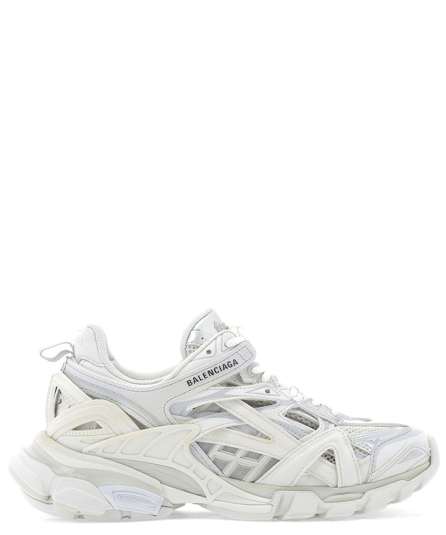balenciaga track sneakers white