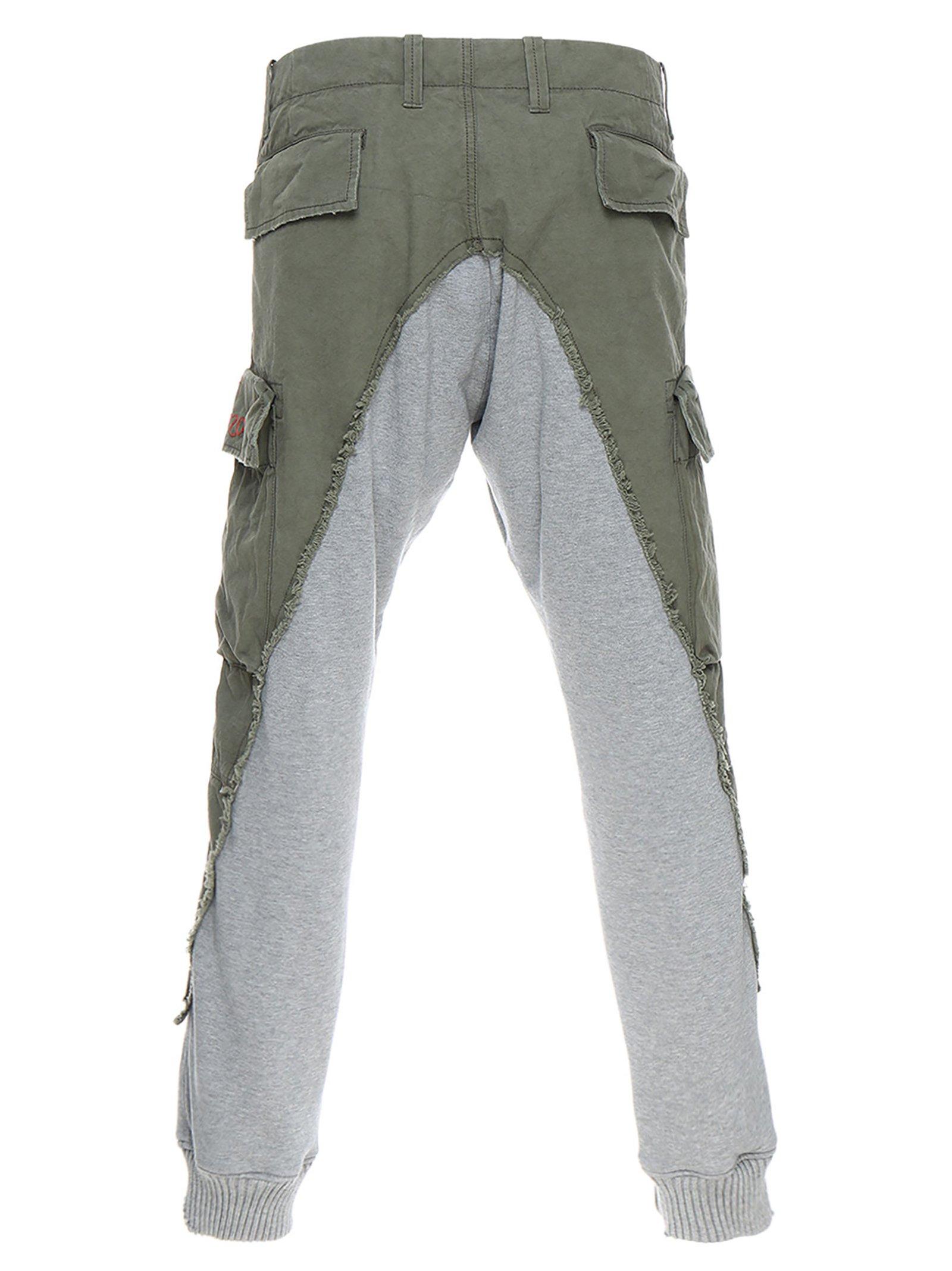patchwork sweatpants