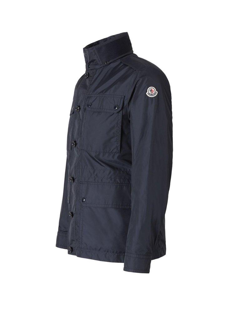 Moncler Lez Field Long-sleeved Jacket in Blue for Men | Lyst