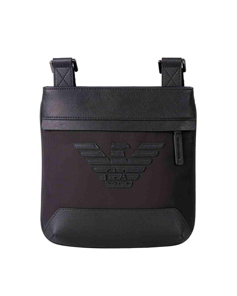 Black armani man bag discount