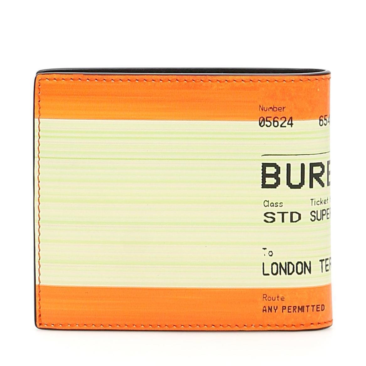 burberry train ticket wallet