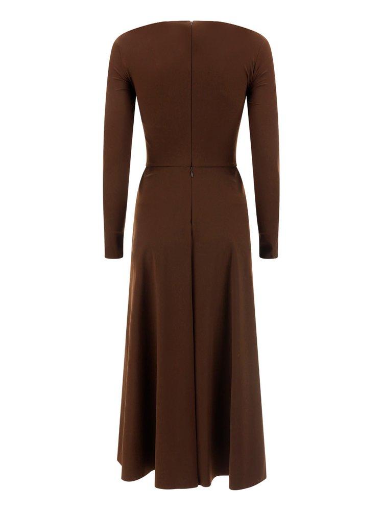 balenciaga long dress