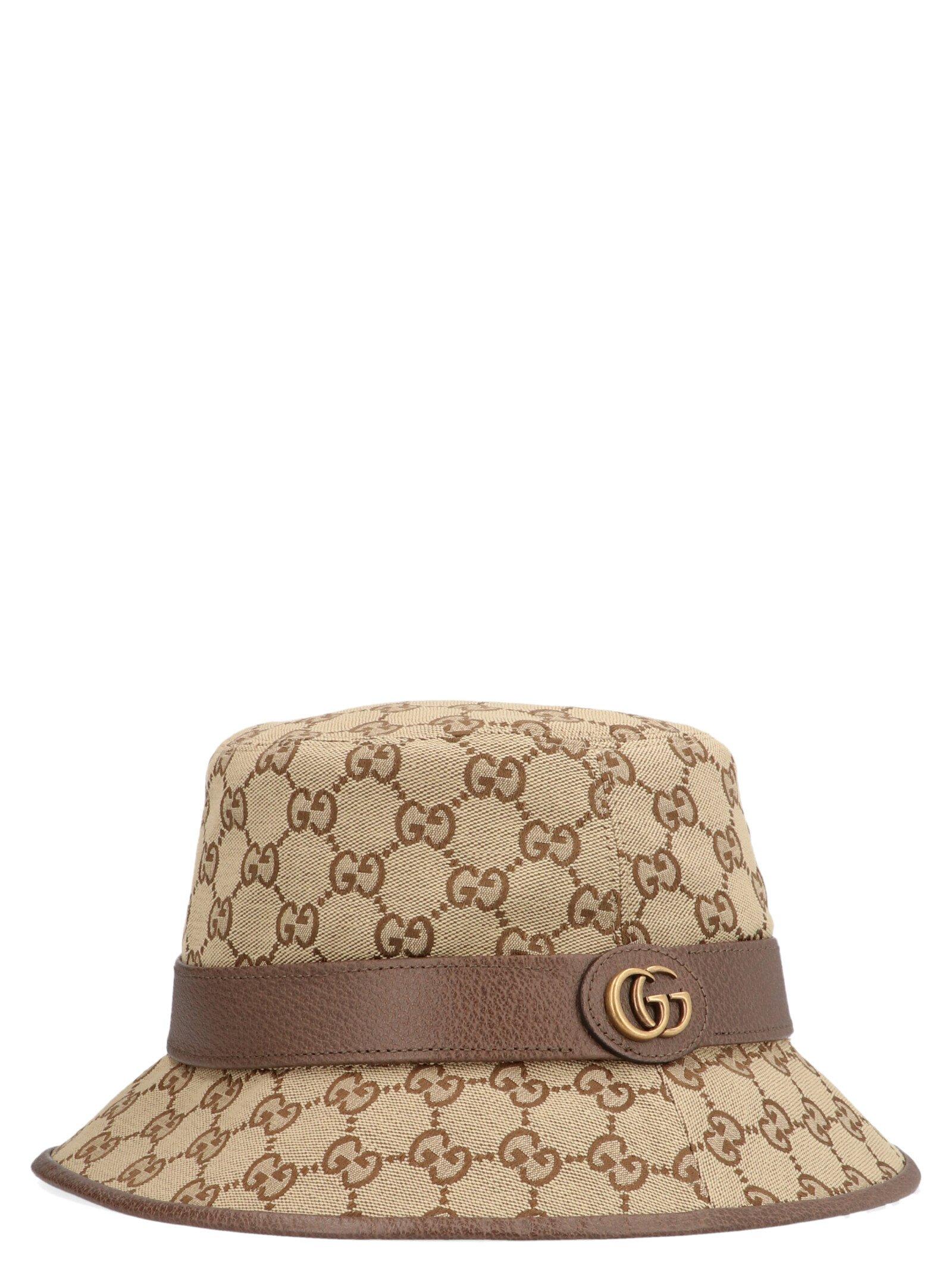 Gucci Monogrammed Canvas Bucket Hat in Beige (Natural) - Save 42% | Lyst