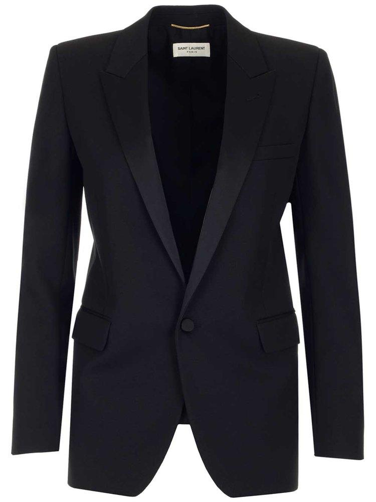 Black Tweed blazer Saint Laurent - Vitkac Italy