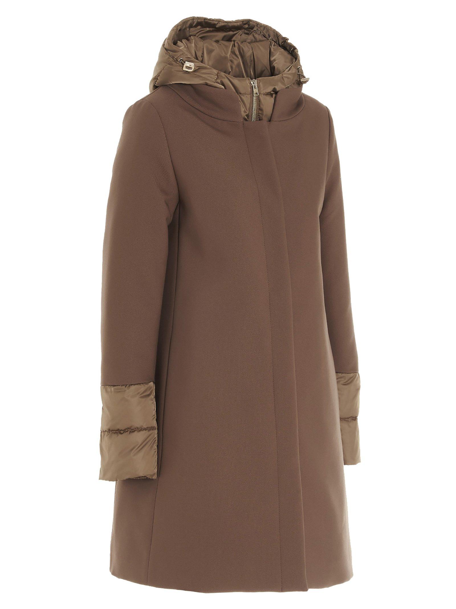 herno city glamour long coat