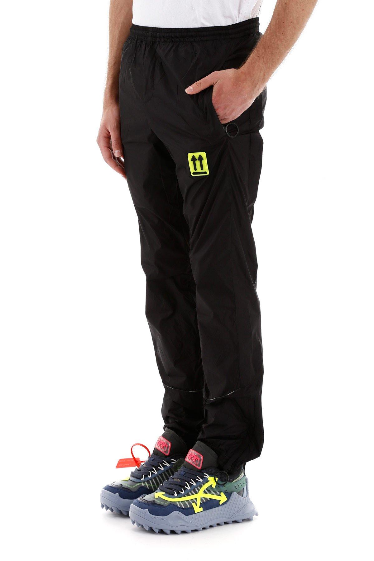 off white nike track pants