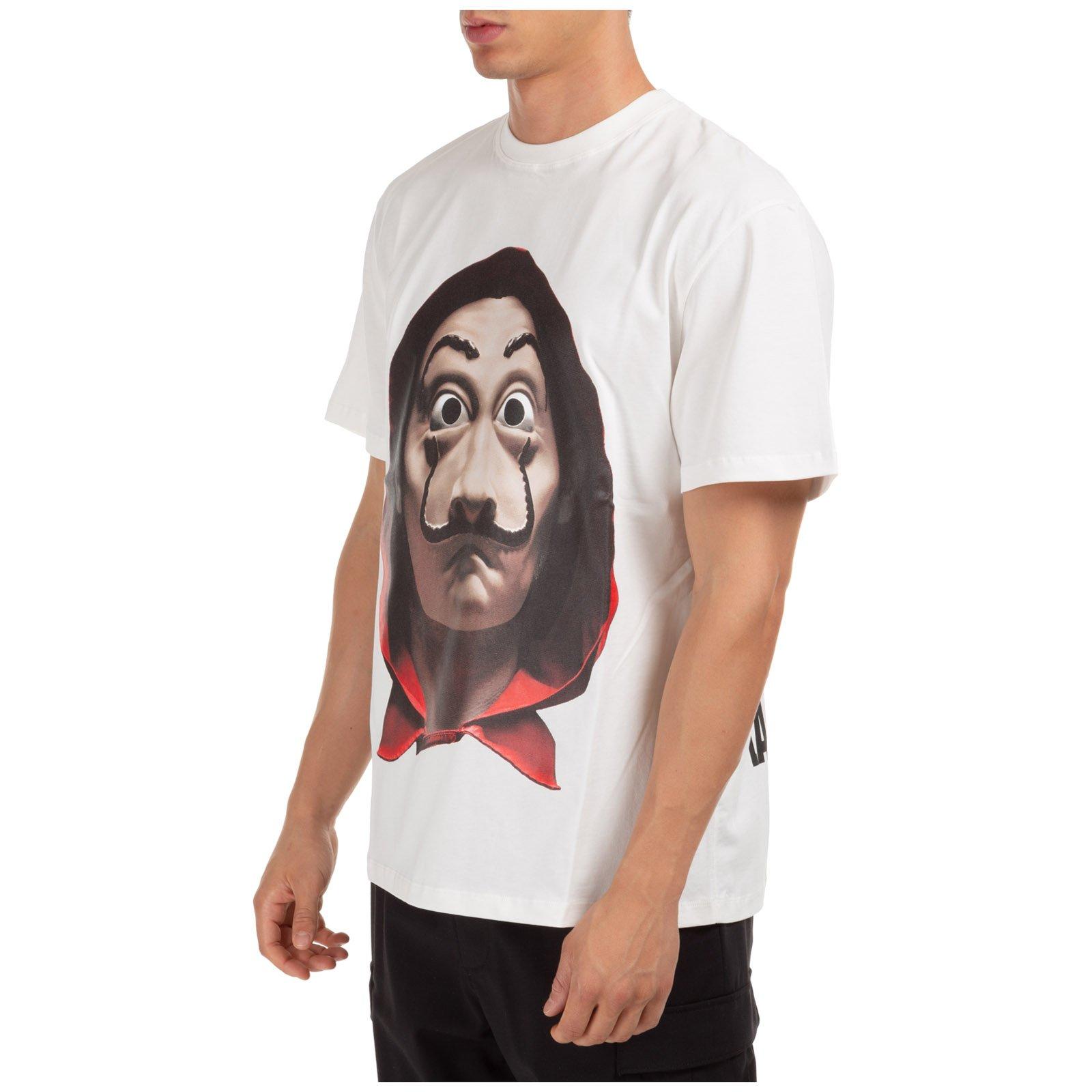 ih nom uh nit Money Heist Mask T shirt in White for Men Lyst