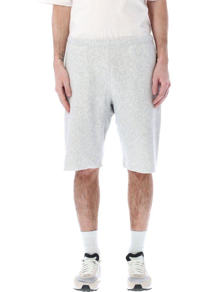 Champion Logo Patch Sweat Shorts in Grey for Men Lyst UK