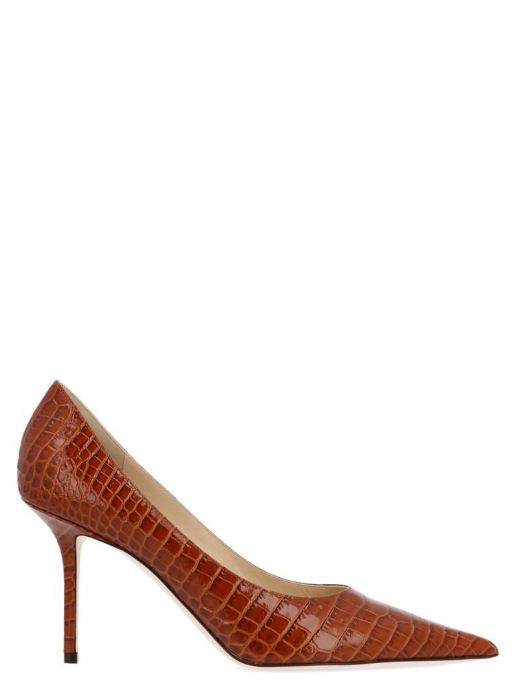 jimmy choo love croc flat
