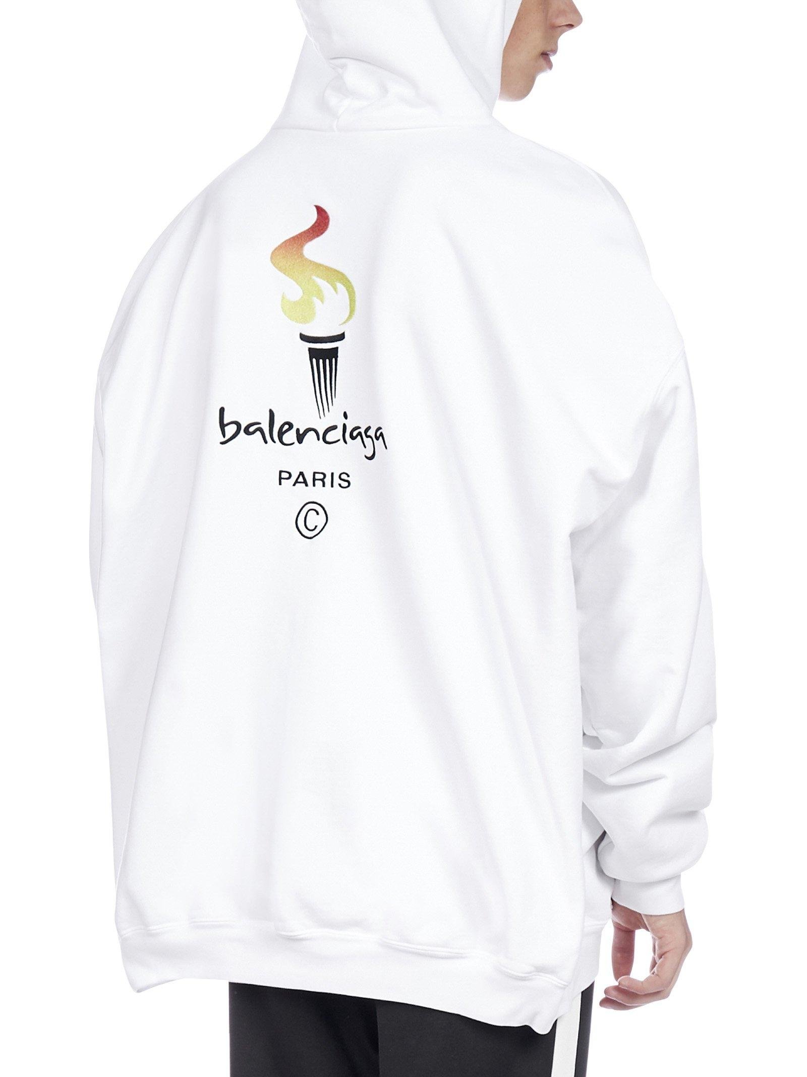 Balenciaga graphic hoodie hot sale