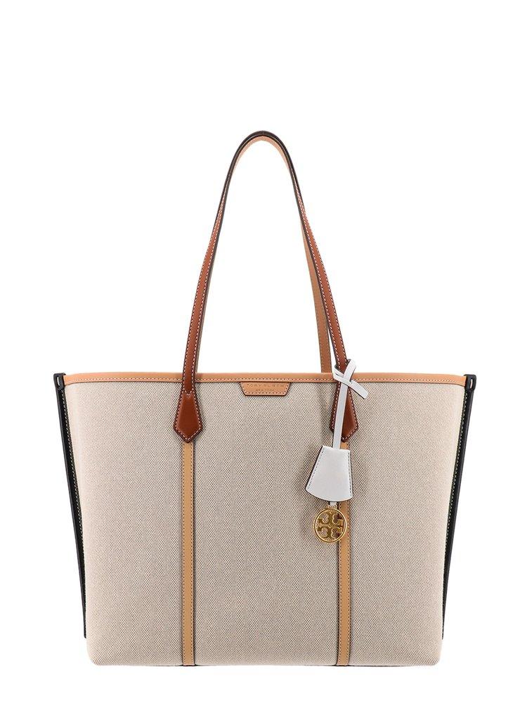 Tory Burch Perry Triple-compartment Tote Bag in Natural