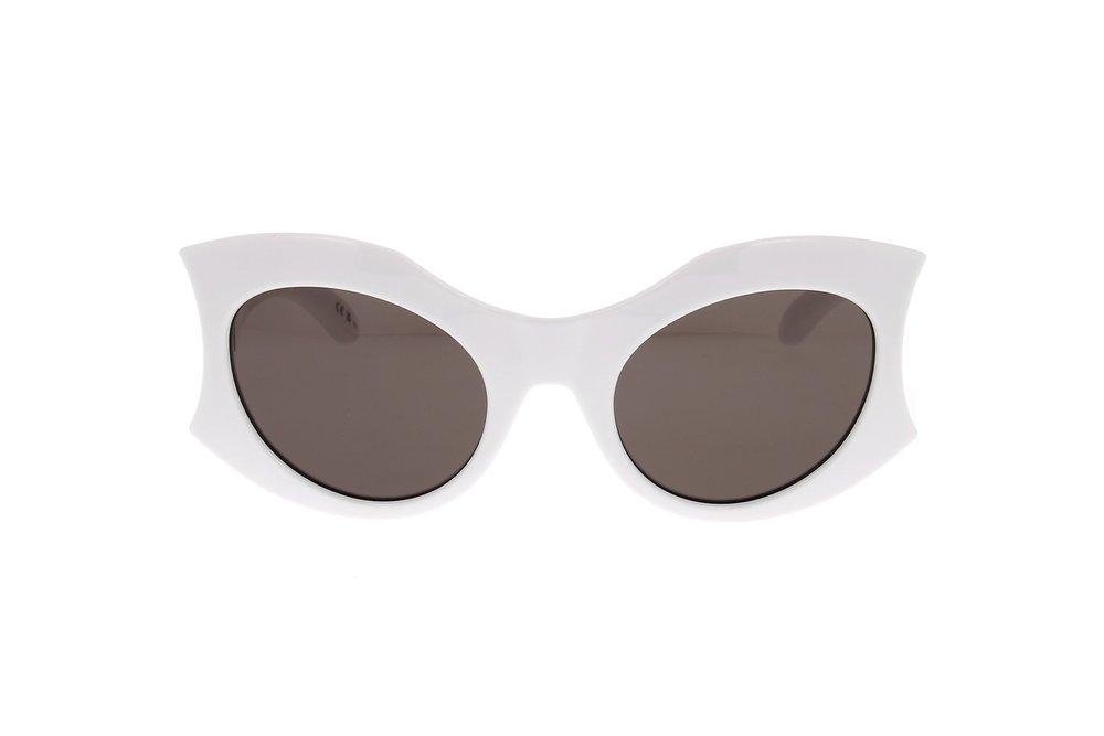 Balenciaga Hourglass Round Sunglasses in Black Lyst