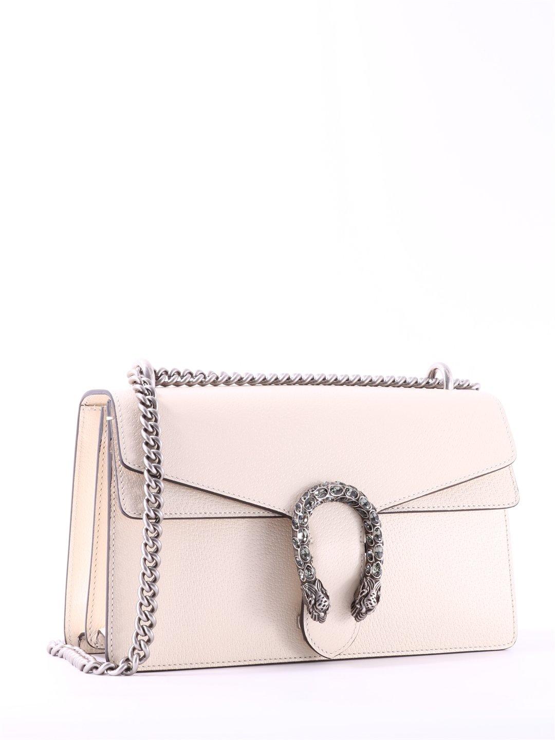 White Gucci Small Dionysus Shoulder Bag – Designer Revival