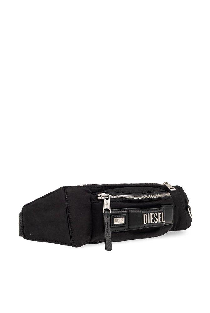 バッグ DIESEL 00s Leather Belt Bag Vintage 90s Y2K Diesel Fanny Pack Waist Belt Bum Bag