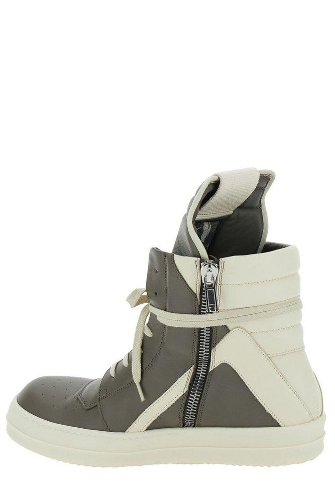 Rick Owens Hollywood Geobasket Sneakers for Men | Lyst
